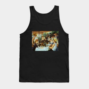 Luncheon of the Boating Party by Pierre Renoir Tank Top